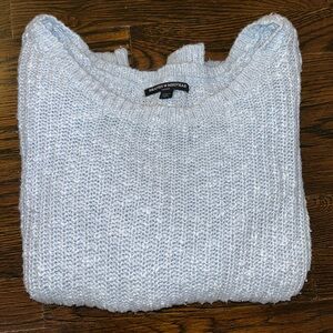 Brandy Melville Light Blue Knit Sweater, One Size